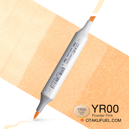 Copic Sketch YR00 Powder Pink Marker <inline style="float: right; margin-right: 10px; background-color: rgb(254, 220, 192);">&nbsp;&nbsp;&nbsp;&nbsp;&nbsp;&nbsp; </inline>