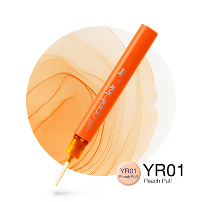 Copic Ink Refill YR01 Peach Puff <inline style="float: right; margin-right: 10px; background-color: rgb(249, 192, 185);">&nbsp;&nbsp;&nbsp;&nbsp;&nbsp;&nbsp; </inline>