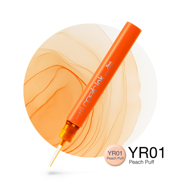 Copic Ink Refill YR01 Peach Puff <inline style="float: right; margin-right: 10px; background-color: rgb(249, 192, 185);">&nbsp;&nbsp;&nbsp;&nbsp;&nbsp;&nbsp; </inline>