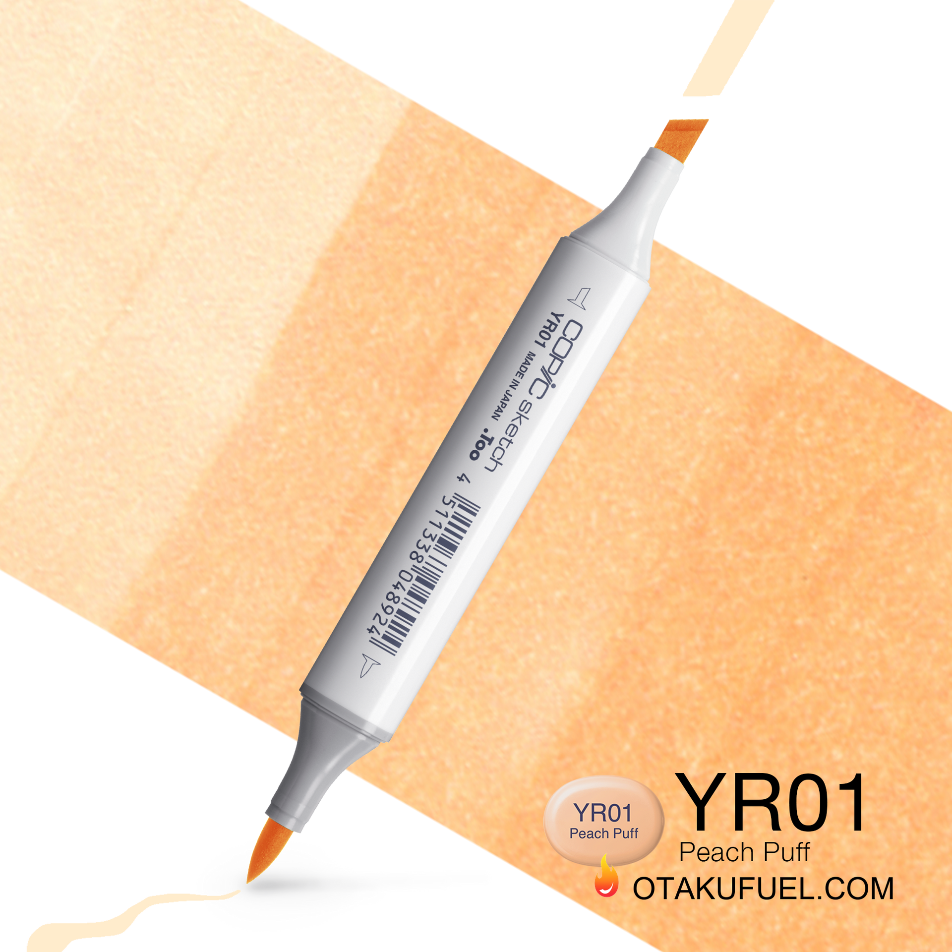 Copic Sketch YR01 Peach Puff Marker – OtakuFuel