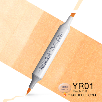 Copic Sketch YR01 Peach Puff Marker <inline style="float: right; margin-right: 10px; background-color: rgb(249, 192, 185);">&nbsp;&nbsp;&nbsp;&nbsp;&nbsp;&nbsp; </inline>