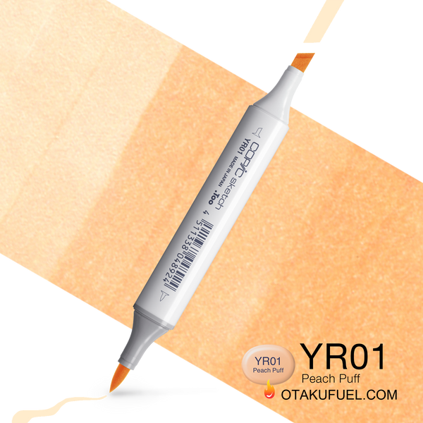 Copic Sketch YR01 Peach Puff Marker <inline style="float: right; margin-right: 10px; background-color: rgb(249, 192, 185);">&nbsp;&nbsp;&nbsp;&nbsp;&nbsp;&nbsp; </inline>