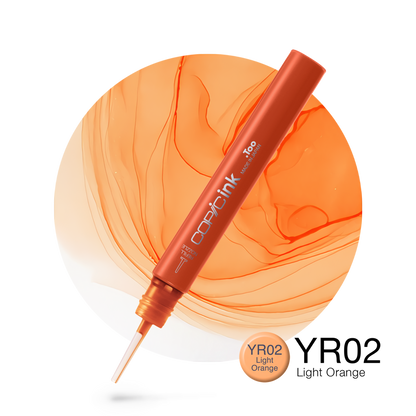 Copic Ink Refill YR02 Light Orange <inline style="float: right; margin-right: 10px; background-color: rgb(253, 202, 149);">&nbsp;&nbsp;&nbsp;&nbsp;&nbsp;&nbsp; </inline>