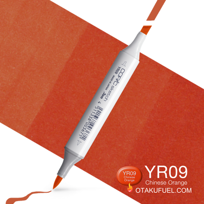 Copic Sketch YR09 Chinese Orange Marker <inline style="float: right; margin-right: 10px; background-color: rgb(242, 111, 33);">&nbsp;&nbsp;&nbsp;&nbsp;&nbsp;&nbsp; </inline>