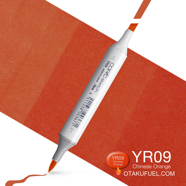 Copic Sketch YR09 Chinese Orange Marker <inline style="float: right; margin-right: 10px; background-color: rgb(242, 111, 33);">&nbsp;&nbsp;&nbsp;&nbsp;&nbsp;&nbsp; </inline>