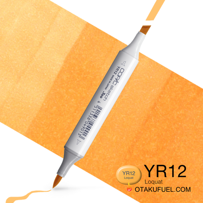 Copic Sketch YR12 Loquat Marker <inline style="float: right; margin-right: 10px; background-color: rgb(249, 210, 141);">&nbsp;&nbsp;&nbsp;&nbsp;&nbsp;&nbsp; </inline>