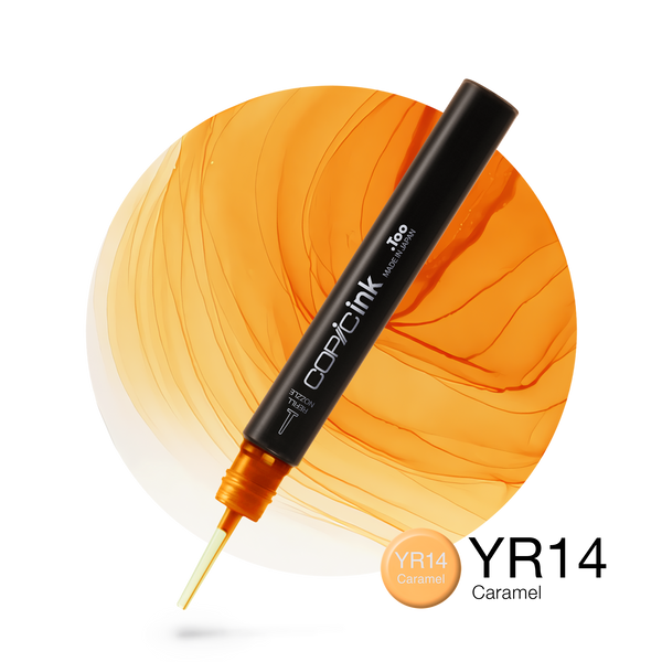 Copic Ink Refill YR14 Caramel <inline style="float: right; margin-right: 10px; background-color: rgb(247, 195, 85);">&nbsp;&nbsp;&nbsp;&nbsp;&nbsp;&nbsp; </inline>