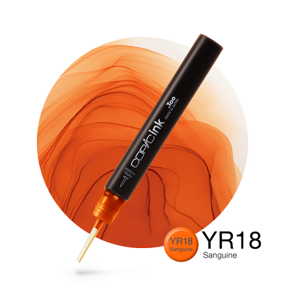 Copic Ink Refill YR18 Sanguine <inline style="float: right; margin-right: 10px; background-color: rgb(225, 101, 65);">&nbsp;&nbsp;&nbsp;&nbsp;&nbsp;&nbsp; </inline>
