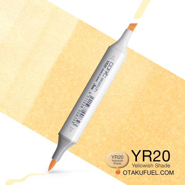 Copic Sketch YR20 Yellowish Shade Marker <inline style="float: right; margin-right: 10px; background-color: rgb(255,231,190);">&nbsp;&nbsp;&nbsp;&nbsp;&nbsp;&nbsp; </inline>