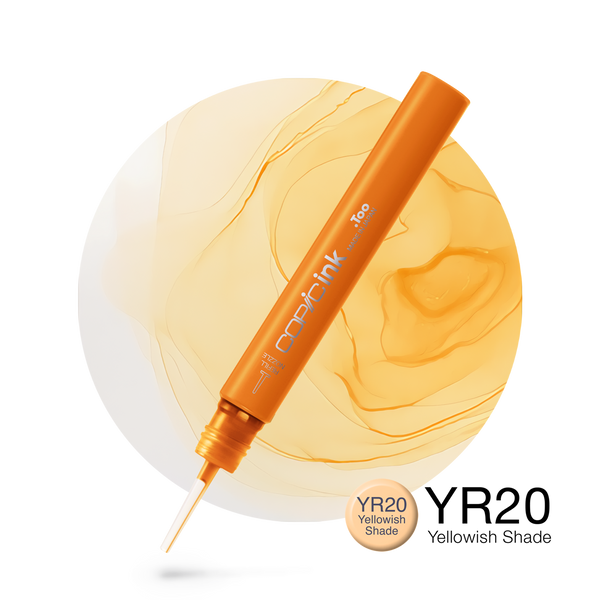 Copic Ink Refill YR20 Yellowish Shade <inline style="float: right; margin-right: 10px; background-color: rgb(255,231,190);">&nbsp;&nbsp;&nbsp;&nbsp;&nbsp;&nbsp; </inline>