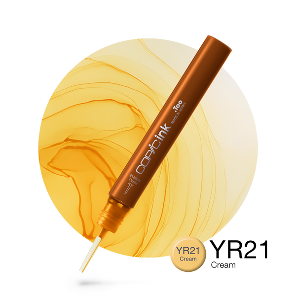 Copic Ink Refill YR21 Cream <inline style="float: right; margin-right: 10px; background-color: rgb(239, 216, 171);">&nbsp;&nbsp;&nbsp;&nbsp;&nbsp;&nbsp; </inline>