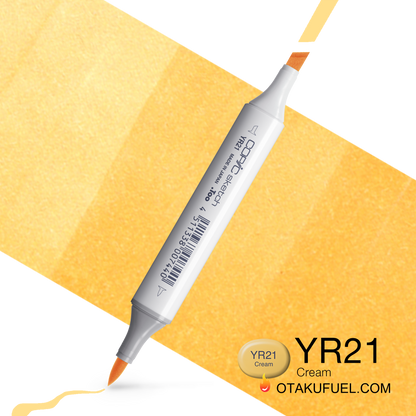 Copic Sketch YR21 Cream Marker <inline style="float: right; margin-right: 10px; background-color: rgb(239, 216, 171);">&nbsp;&nbsp;&nbsp;&nbsp;&nbsp;&nbsp; </inline>