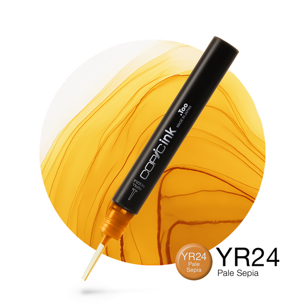 Copic Ink Refill YR24 Pale Sepia <inline style="float: right; margin-right: 10px; background-color: rgb(203, 147, 90);">&nbsp;&nbsp;&nbsp;&nbsp;&nbsp;&nbsp; </inline>