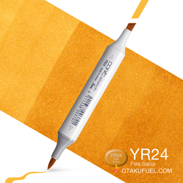 Copic Sketch YR24 Pale Sepia Marker <inline style="float: right; margin-right: 10px; background-color: rgb(203, 147, 90);">&nbsp;&nbsp;&nbsp;&nbsp;&nbsp;&nbsp; </inline>