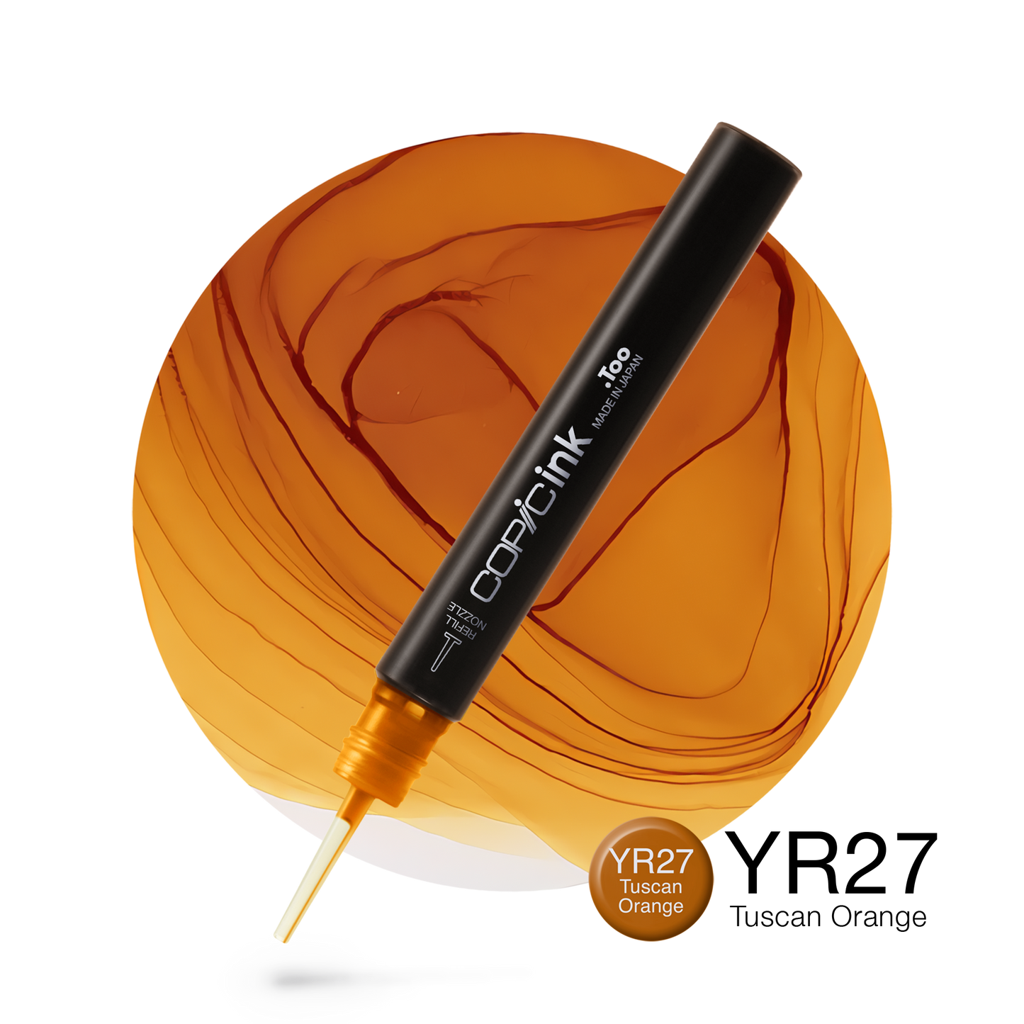 Copic Ink Refill YR27 Tuscan Orange <inline style="float: right; margin-right: 10px; background-color: rgb(242, 111, 33);">&nbsp;&nbsp;&nbsp;&nbsp;&nbsp;&nbsp; </inline>