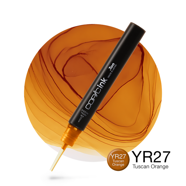Copic Ink Refill YR27 Tuscan Orange <inline style="float: right; margin-right: 10px; background-color: rgb(242, 111, 33);">&nbsp;&nbsp;&nbsp;&nbsp;&nbsp;&nbsp; </inline>