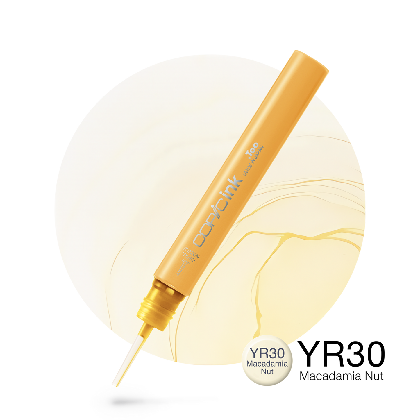 Copic Ink Refill YR30 Macadamia Nut <inline style="float: right; margin-right: 10px; background-color: rgb(255, 237, 209);">&nbsp;&nbsp;&nbsp;&nbsp;&nbsp;&nbsp; </inline>