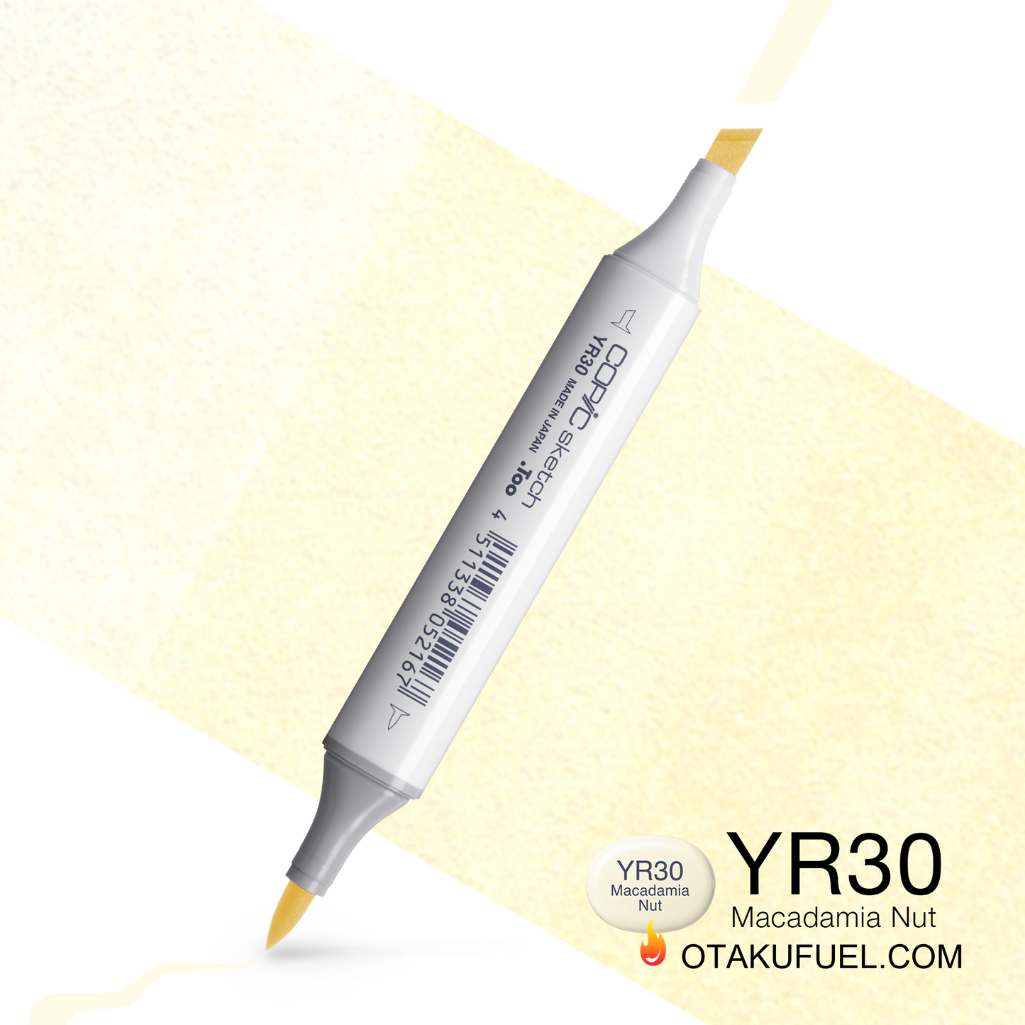 Copic Sketch YR30 Macadamia Nut Marker <inline style="float: right; margin-right: 10px; background-color: rgb(255, 237, 209);">&nbsp;&nbsp;&nbsp;&nbsp;&nbsp;&nbsp; </inline>