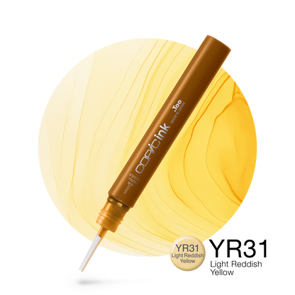 Copic Ink Refill YR31 Light Reddish Yellow <inline style="float: right; margin-right: 10px; background-color: rgb(255,222,168);">&nbsp;&nbsp;&nbsp;&nbsp;&nbsp;&nbsp; </inline>