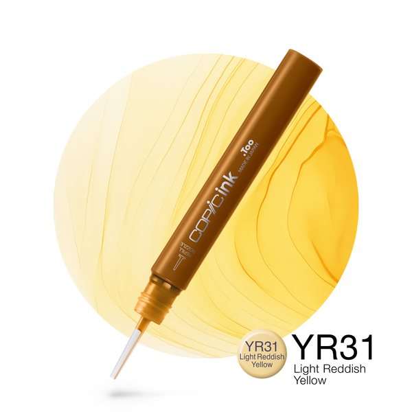 Copic Ink Refill YR31 Light Reddish Yellow <inline style="float: right; margin-right: 10px; background-color: rgb(255,222,168);">&nbsp;&nbsp;&nbsp;&nbsp;&nbsp;&nbsp; </inline>