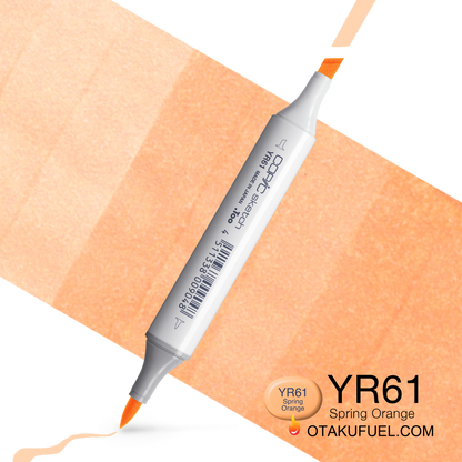 Copic Sketch YR61 Spring Orange Marker <inline style="float: right; margin-right: 10px; background-color: rgb(254,218,196);">&nbsp;&nbsp;&nbsp;&nbsp;&nbsp;&nbsp; </inline>