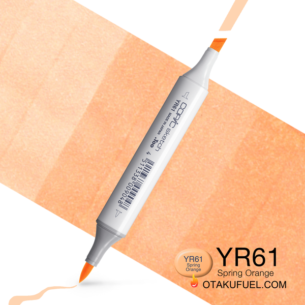 Copic Sketch YR61 Spring Orange Marker <inline style="float: right; margin-right: 10px; background-color: rgb(254,218,196);">&nbsp;&nbsp;&nbsp;&nbsp;&nbsp;&nbsp; </inline>