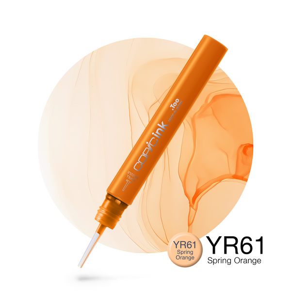 Copic Ink Refill YR61 Spring Orange <inline style="float: right; margin-right: 10px; background-color: rgb(254,218,196);">&nbsp;&nbsp;&nbsp;&nbsp;&nbsp;&nbsp; </inline>