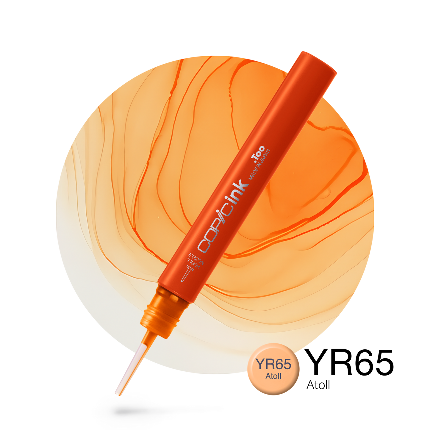 Copic Ink Refill YR65 Atoll <inline style="float: right; margin-right: 10px; background-color: rgb(239, 165, 97);">&nbsp;&nbsp;&nbsp;&nbsp;&nbsp;&nbsp; </inline>