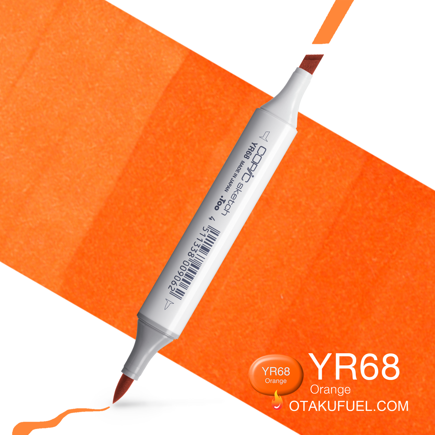 Copic Sketch YR68 Orange Marker <inline style="float: right; margin-right: 10px; background-color: rgb(242, 111, 33);">&nbsp;&nbsp;&nbsp;&nbsp;&nbsp;&nbsp; </inline>