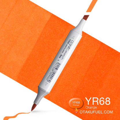 Copic Sketch YR68 Orange Marker <inline style="float: right; margin-right: 10px; background-color: rgb(242, 111, 33);">&nbsp;&nbsp;&nbsp;&nbsp;&nbsp;&nbsp; </inline>