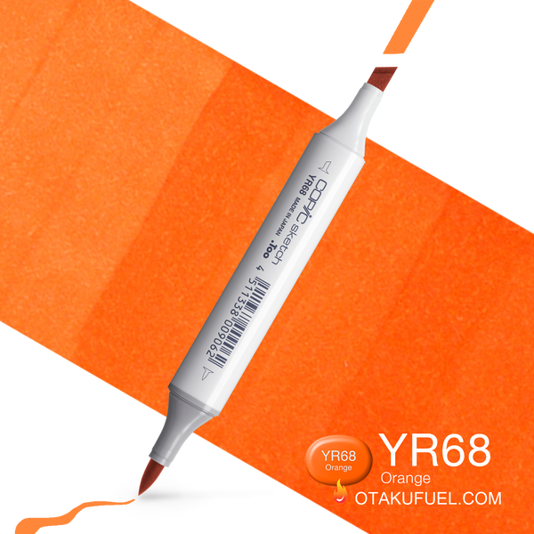 Copic Sketch YR68 Orange Marker <inline style="float: right; margin-right: 10px; background-color: rgb(242, 111, 33);">&nbsp;&nbsp;&nbsp;&nbsp;&nbsp;&nbsp; </inline>