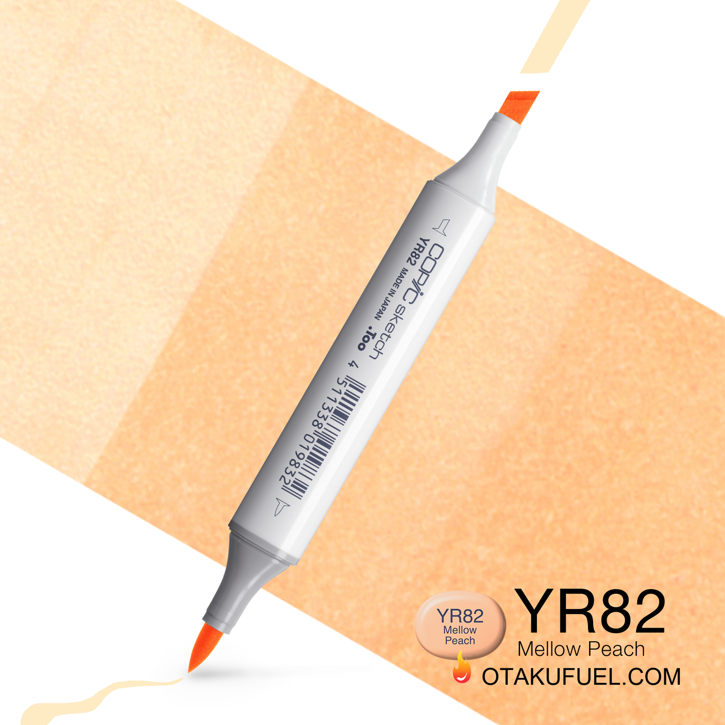 Copic Sketch YR82 Mellow Peach Marker <inline style="float: right; margin-right: 10px; background-color: rgb(249, 192, 185);">&nbsp;&nbsp;&nbsp;&nbsp;&nbsp;&nbsp; </inline>