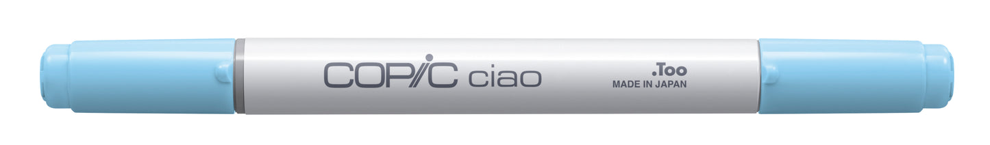 Copic Ciao B12 Ice Blue <inline style="float: right; margin-right: 10px; background-color: rgb(199, 229, 237);">&nbsp;&nbsp;&nbsp;&nbsp;&nbsp;&nbsp; </inline>