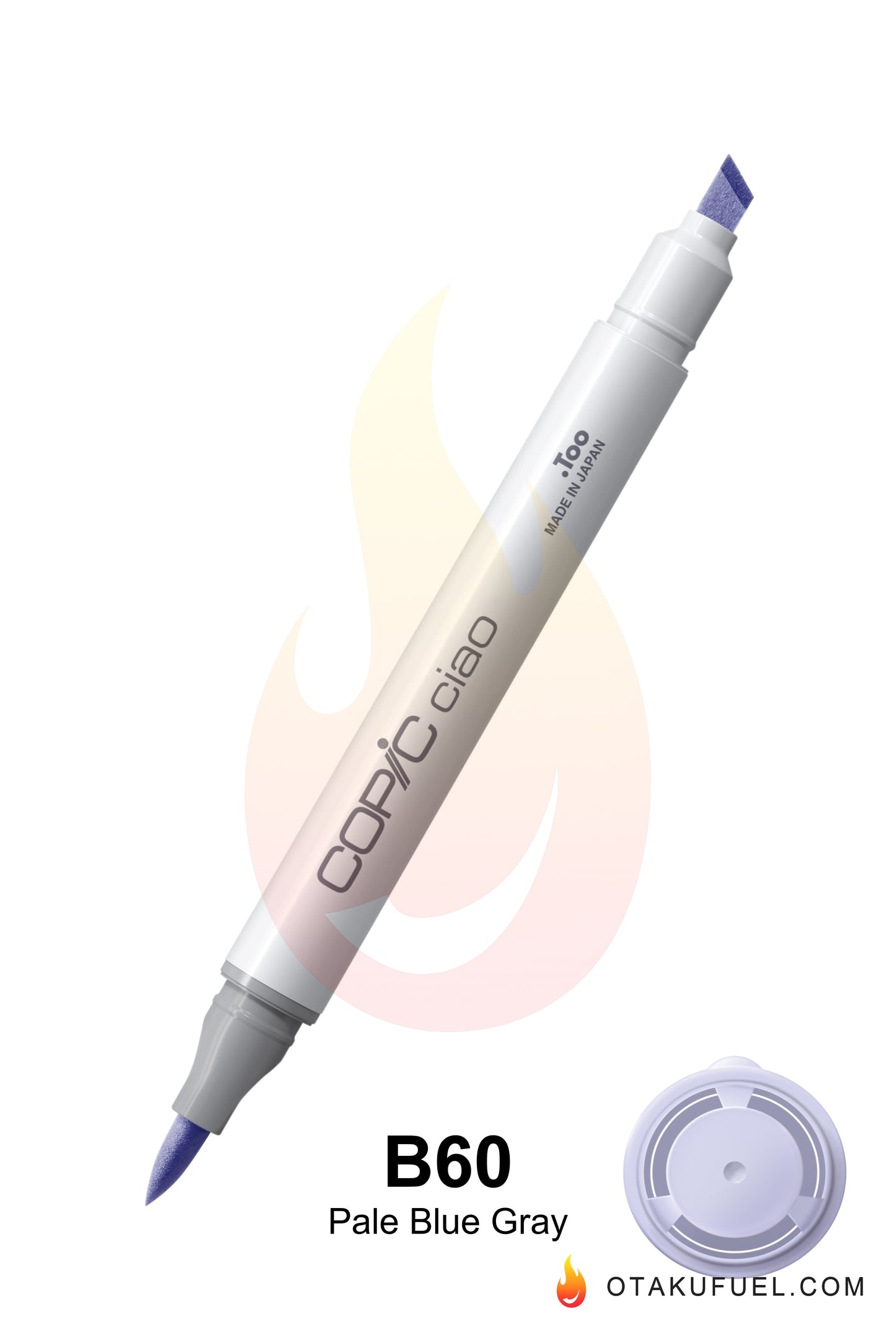 Copic Ciao B60 Pale Blue Gray <inline style="float: right; margin-right: 10px; background-color: rgb(226, 239, 245);">&nbsp;&nbsp;&nbsp;&nbsp;&nbsp;&nbsp; </inline>