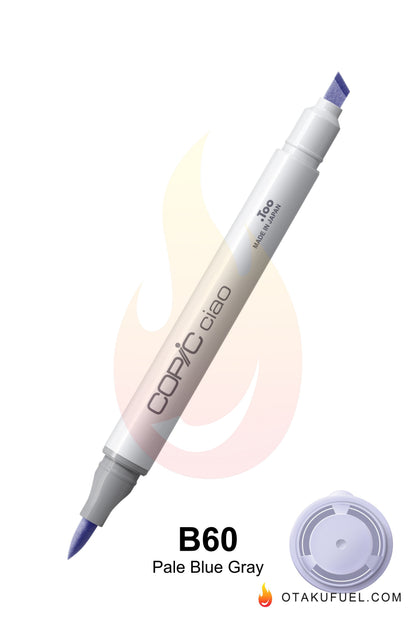 Copic Ciao B60 Pale Blue Gray <inline style="float: right; margin-right: 10px; background-color: rgb(226, 239, 245);">&nbsp;&nbsp;&nbsp;&nbsp;&nbsp;&nbsp; </inline>
