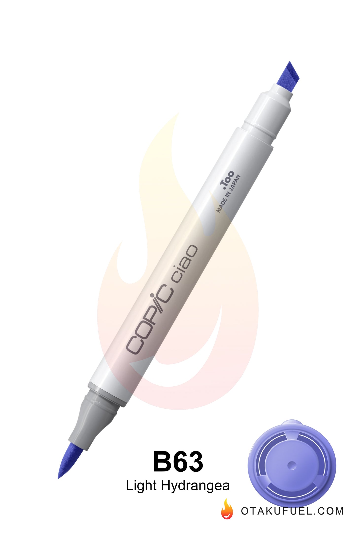 Copic Ciao B63 Light Hydrangea <inline style="float: right; margin-right: 10px; background-color: rgb(167, 187, 224);">&nbsp;&nbsp;&nbsp;&nbsp;&nbsp;&nbsp; </inline>