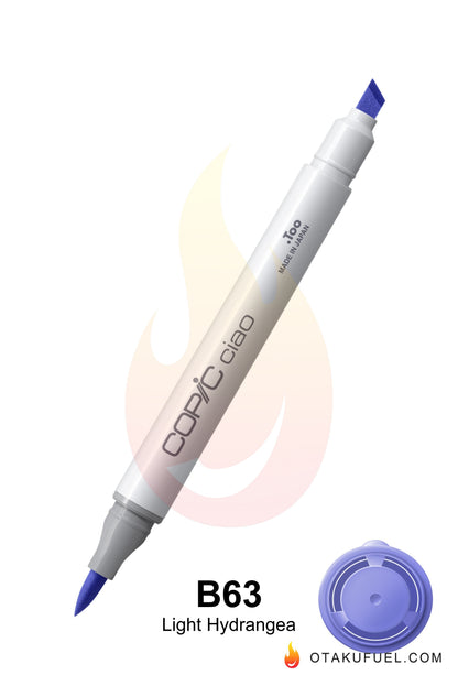 Copic Ciao B63 Light Hydrangea <inline style="float: right; margin-right: 10px; background-color: rgb(167, 187, 224);">&nbsp;&nbsp;&nbsp;&nbsp;&nbsp;&nbsp; </inline>