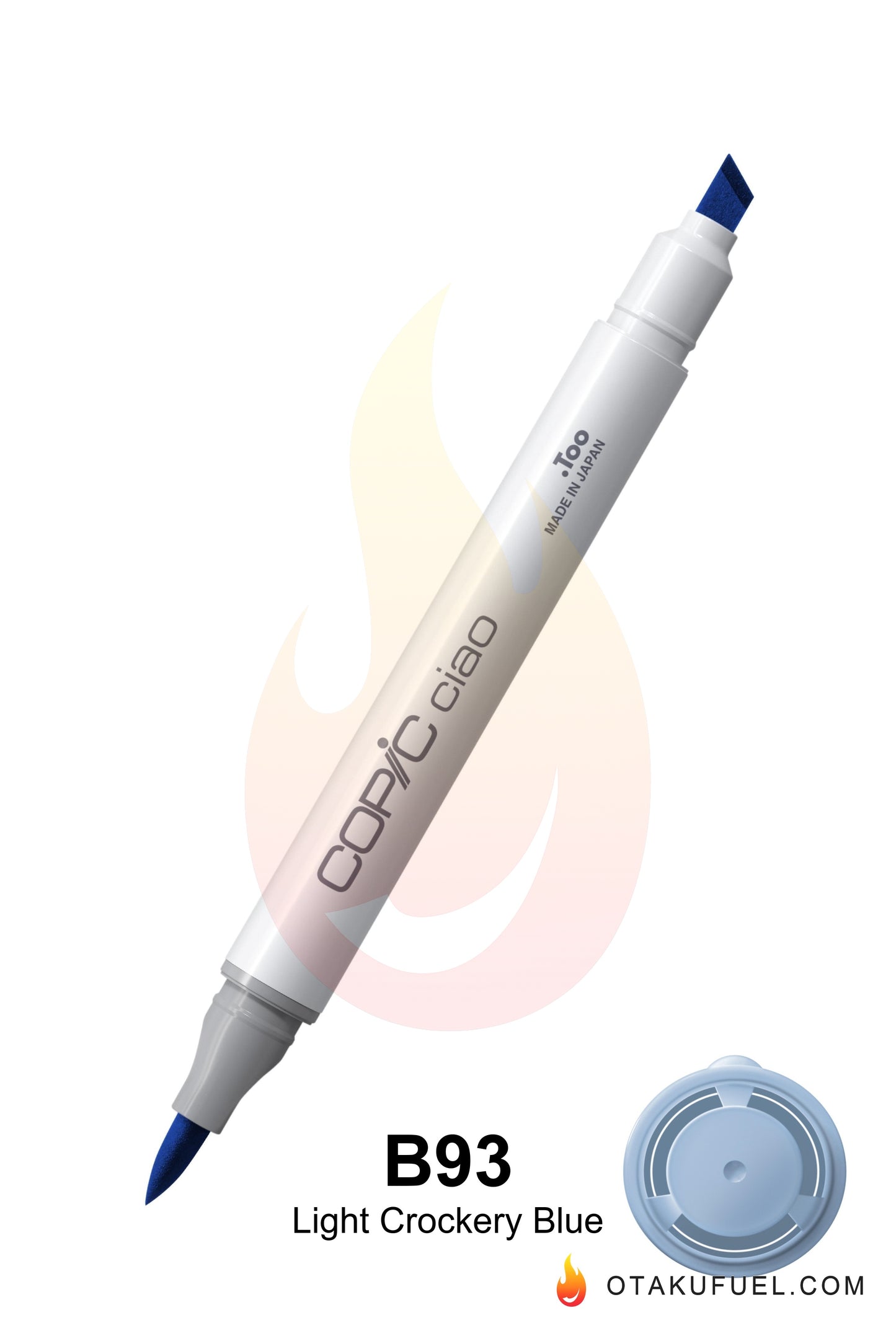 Copic Ciao B93 Light Crockery Blue <inline style="float: right; margin-right: 10px; background-color: rgb(152, 194, 219);">&nbsp;&nbsp;&nbsp;&nbsp;&nbsp;&nbsp; </inline>