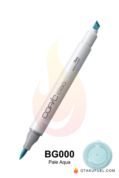 Copic Ciao BG000 Pale Aqua <inline style="float: right; margin-right: 10px; background-color: rgb(161, 216, 210);">&nbsp;&nbsp;&nbsp;&nbsp;&nbsp;&nbsp; </inline>