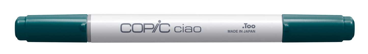 Copic Ciao BG09 Blue Green <inline style="float: right; margin-right: 10px; background-color: rgb(20, 174, 198);">&nbsp;&nbsp;&nbsp;&nbsp;&nbsp;&nbsp; </inline>