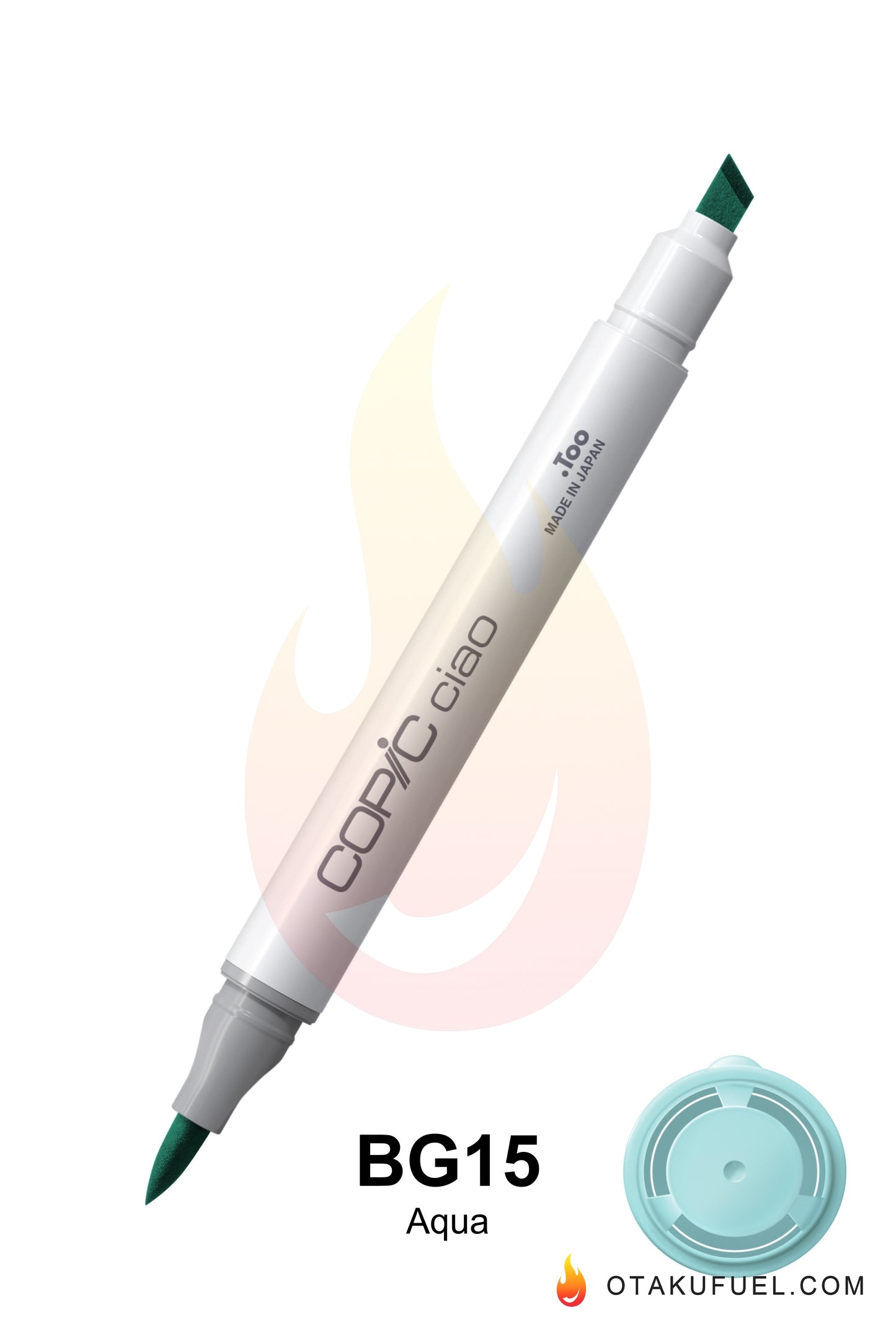 Copic Ciao BG15 Aqua <inline style="float: right; margin-right: 10px; background-color: rgb(161, 216, 210);">&nbsp;&nbsp;&nbsp;&nbsp;&nbsp;&nbsp; </inline>