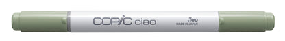 Copic Ciao BG93 Green Gray <inline style="float: right; margin-right: 10px; background-color: rgb(186, 192, 182);">&nbsp;&nbsp;&nbsp;&nbsp;&nbsp;&nbsp; </inline>