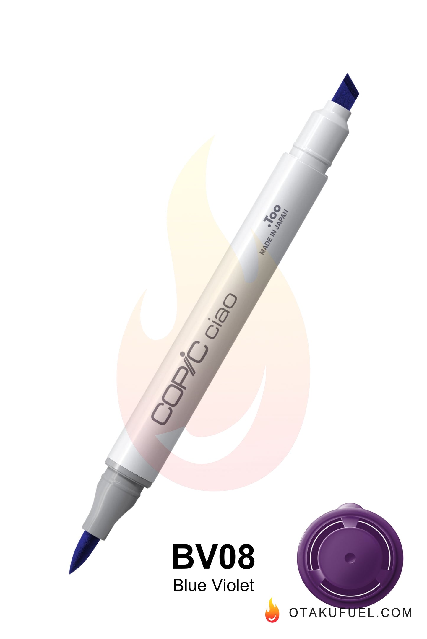 Copic Ciao BV08 Blue Violet <inline style="float: right; margin-right: 10px; background-color: rgb(157, 126, 185);">&nbsp;&nbsp;&nbsp;&nbsp;&nbsp;&nbsp; </inline>