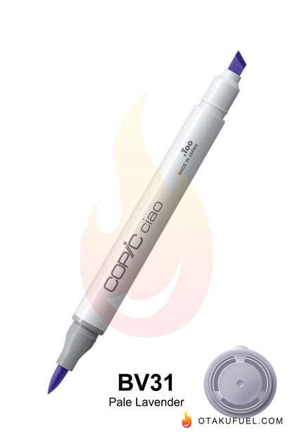 Copic Ciao BV31 Pale Lavender <inline style="float: right; margin-right: 10px; background-color: rgb(219, 226, 242);">&nbsp;&nbsp;&nbsp;&nbsp;&nbsp;&nbsp; </inline>