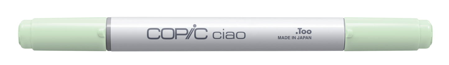 Copic Ciao G000 Pale Green <inline style="float: right; margin-right: 10px; background-color: rgb(213, 235, 212);">&nbsp;&nbsp;&nbsp;&nbsp;&nbsp;&nbsp; </inline>