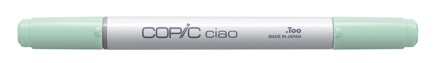 Copic Ciao G00 Jade Green <inline style="float: right; margin-right: 10px; background-color: rgb(225, 243, 245);">&nbsp;&nbsp;&nbsp;&nbsp;&nbsp;&nbsp; </inline>
