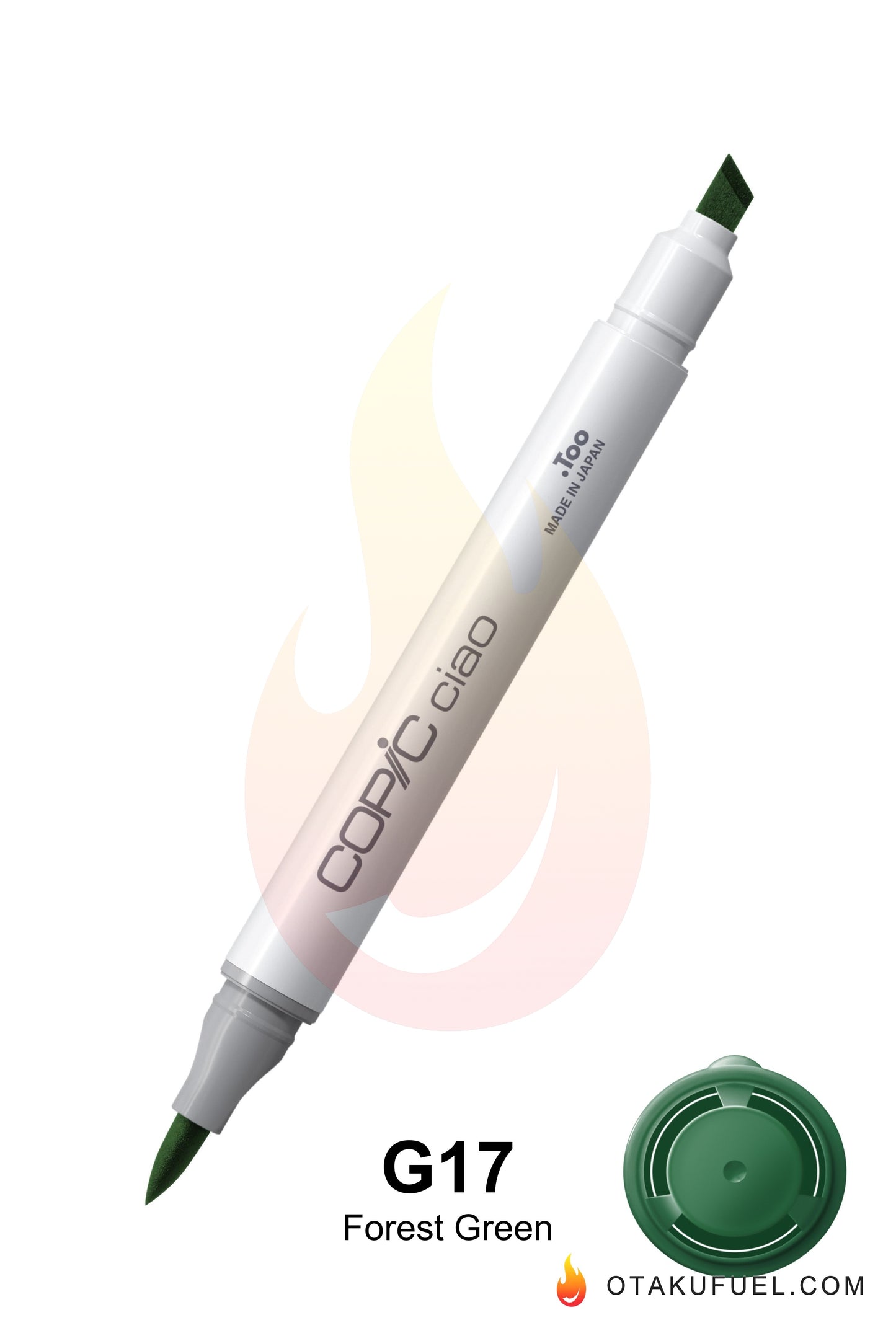 Copic Ciao G17 Forest Green <inline style="float: right; margin-right: 10px; background-color: rgb(21, 180, 126);">&nbsp;&nbsp;&nbsp;&nbsp;&nbsp;&nbsp; </inline>