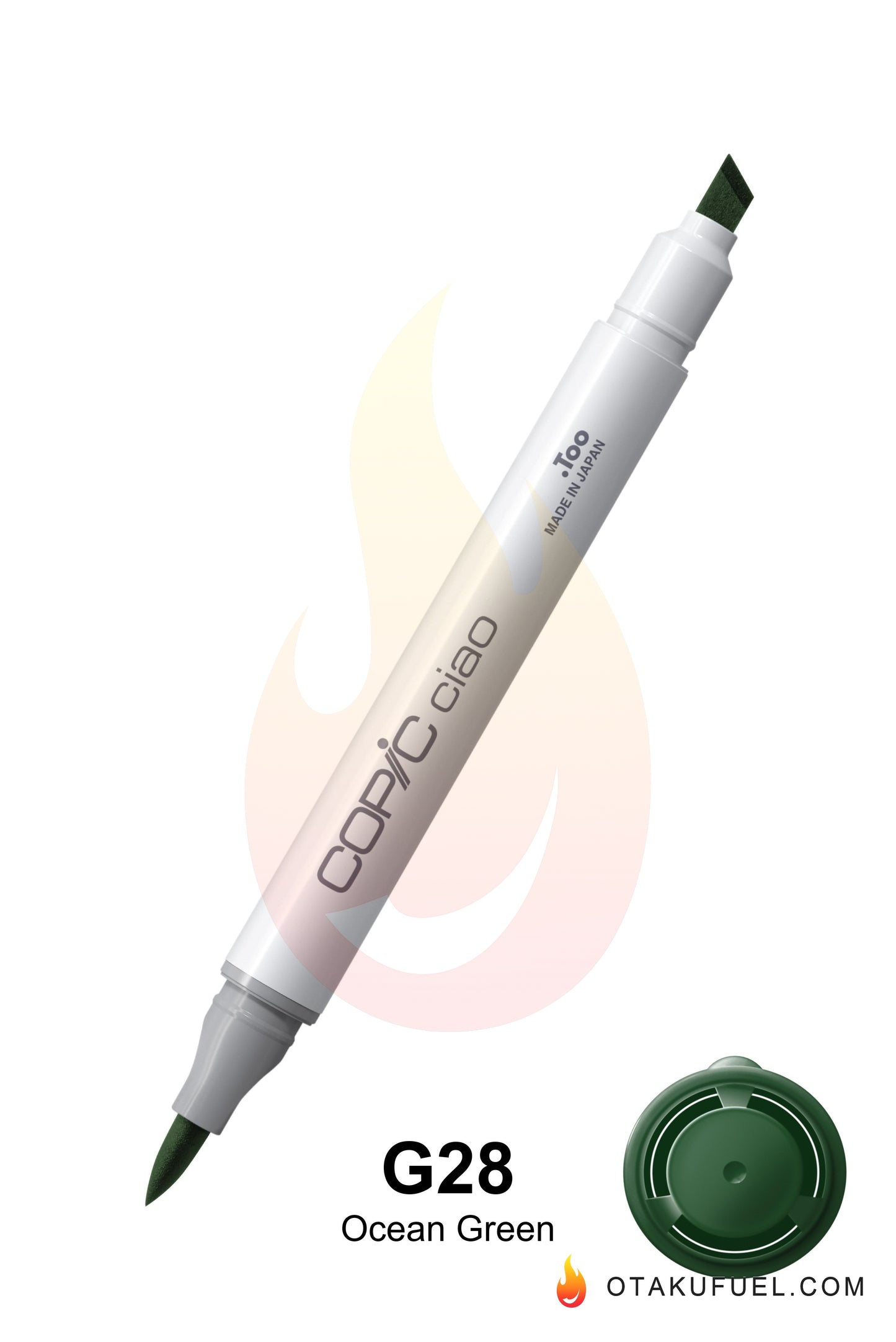 Copic Ciao G28 Ocean Green <inline style="float: right; margin-right: 10px; background-color: rgb(17, 148, 98);">&nbsp;&nbsp;&nbsp;&nbsp;&nbsp;&nbsp; </inline>