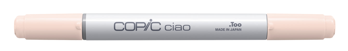 Copic Ciao R00 Pinkish White <inline style="float: right; margin-right: 10px; background-color: rgb(254, 241, 235);">&nbsp;&nbsp;&nbsp;&nbsp;&nbsp;&nbsp; </inline>