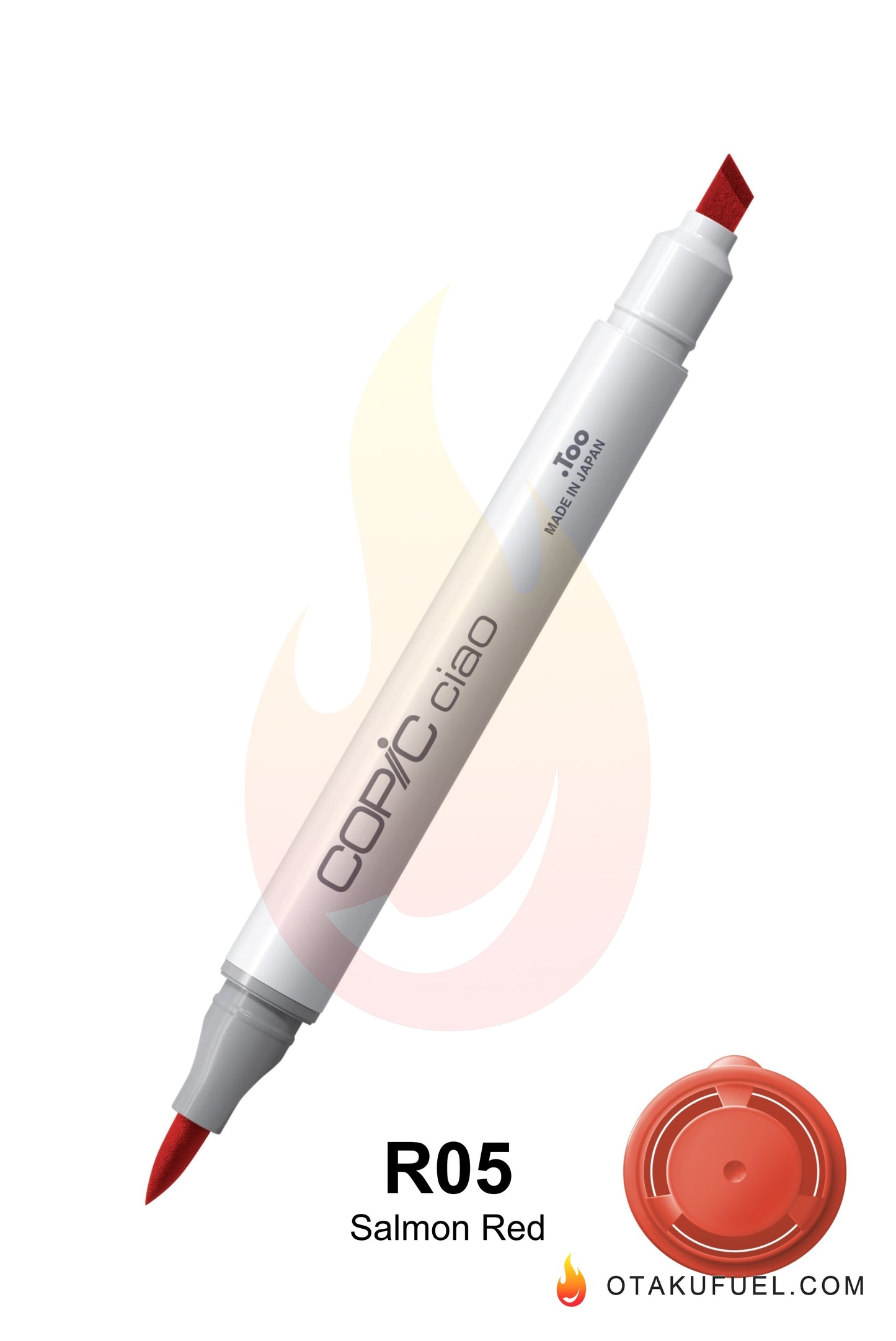 Copic Ciao R05 Salmon Red <inline style="float: right; margin-right: 10px; background-color: rgb(246, 146, 123);">&nbsp;&nbsp;&nbsp;&nbsp;&nbsp;&nbsp; </inline>